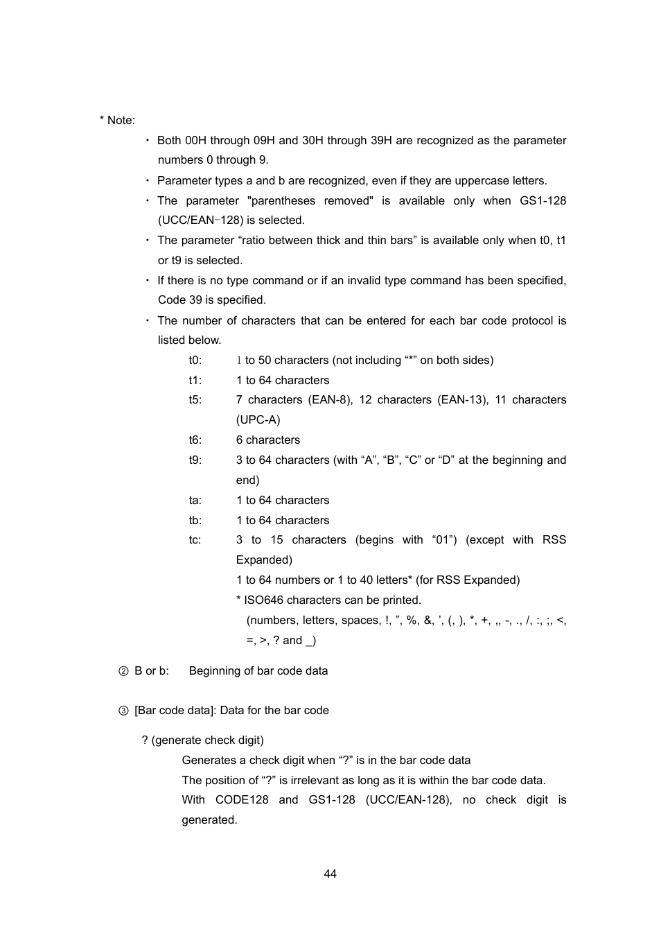 Brother PT-9700PC User Manual | Page 44 / 75