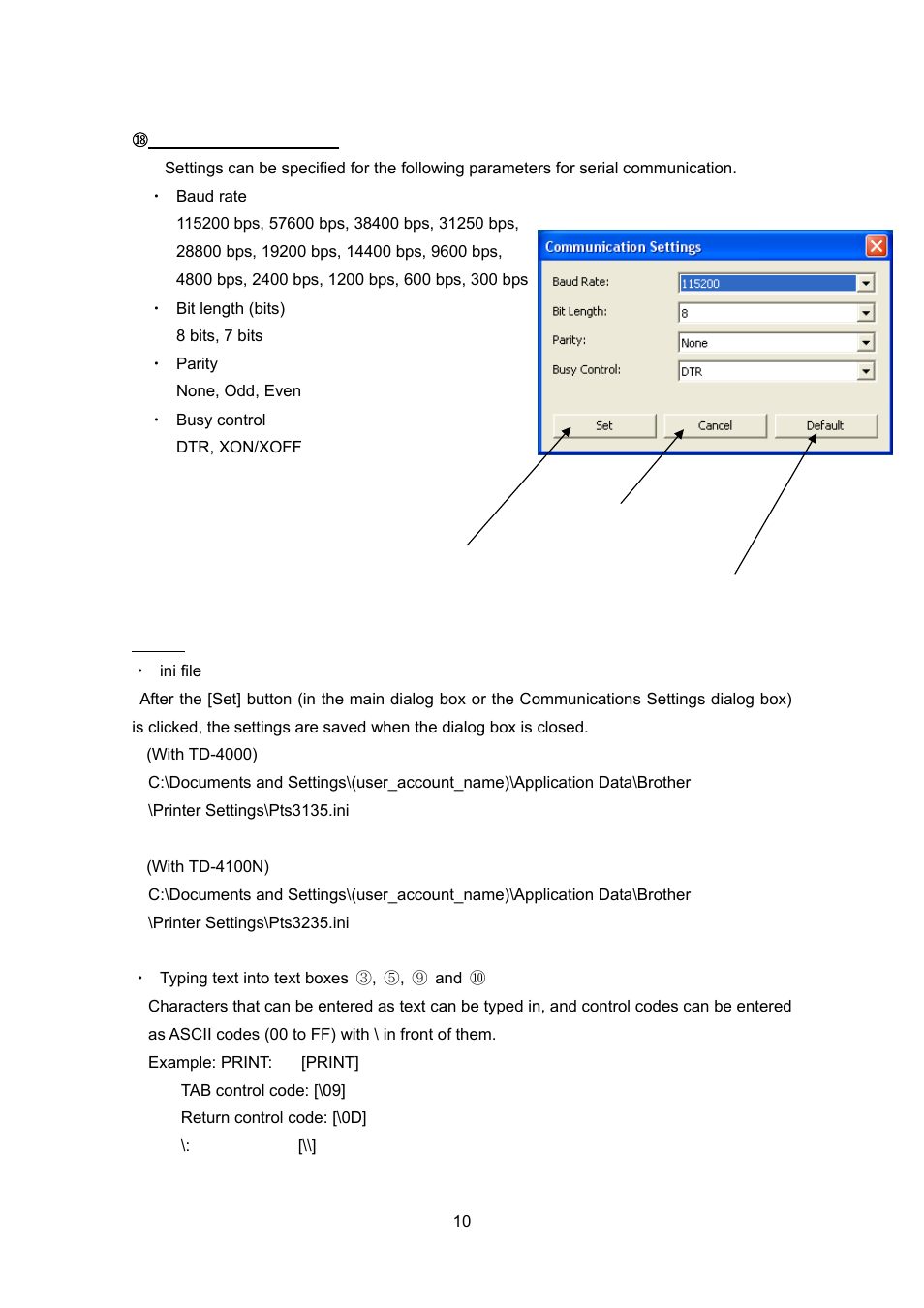 Brother TD-4100N User Manual | Page 10 / 88