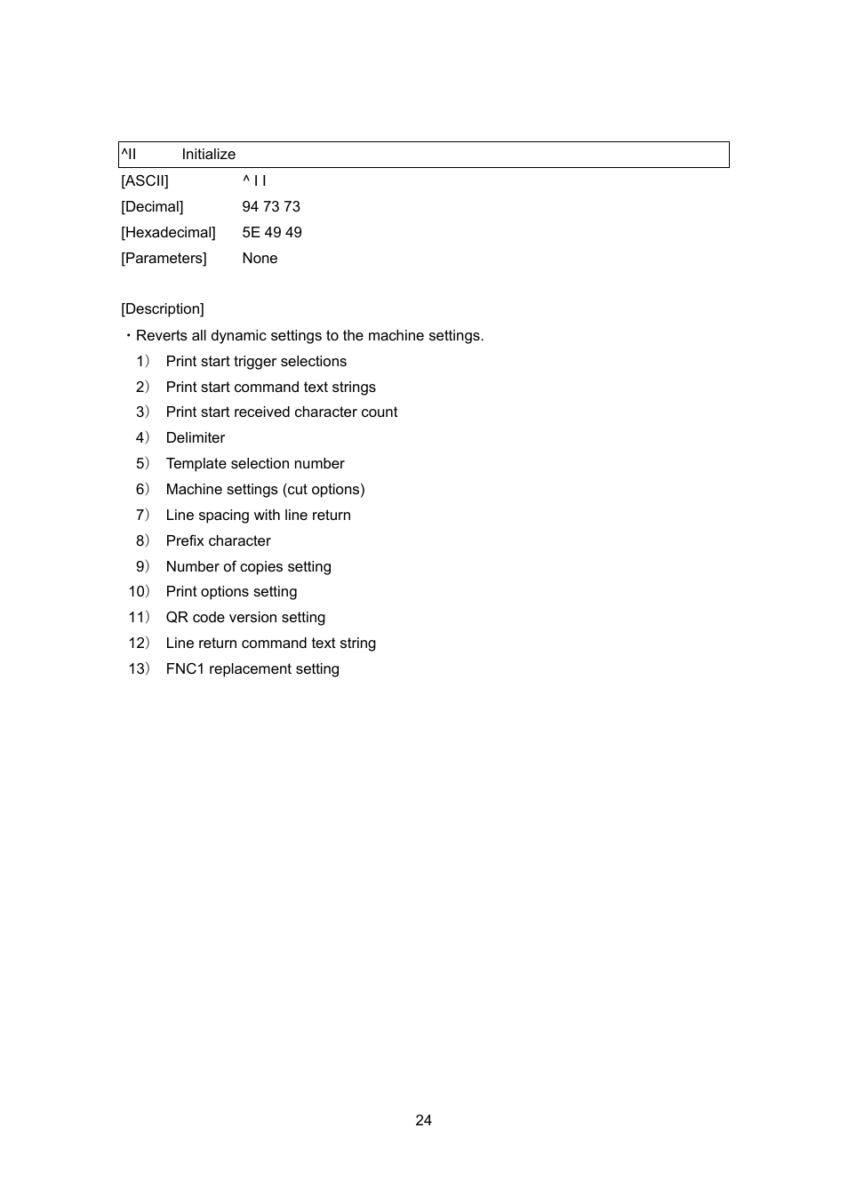 Ii initialize, Initialize | Brother TD-4100N User Manual | Page 44 / 88