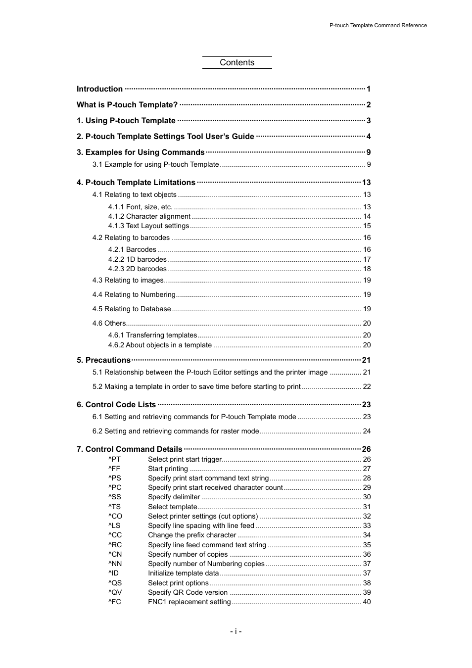 Brother QL-720NW User Manual | Page 4 / 96