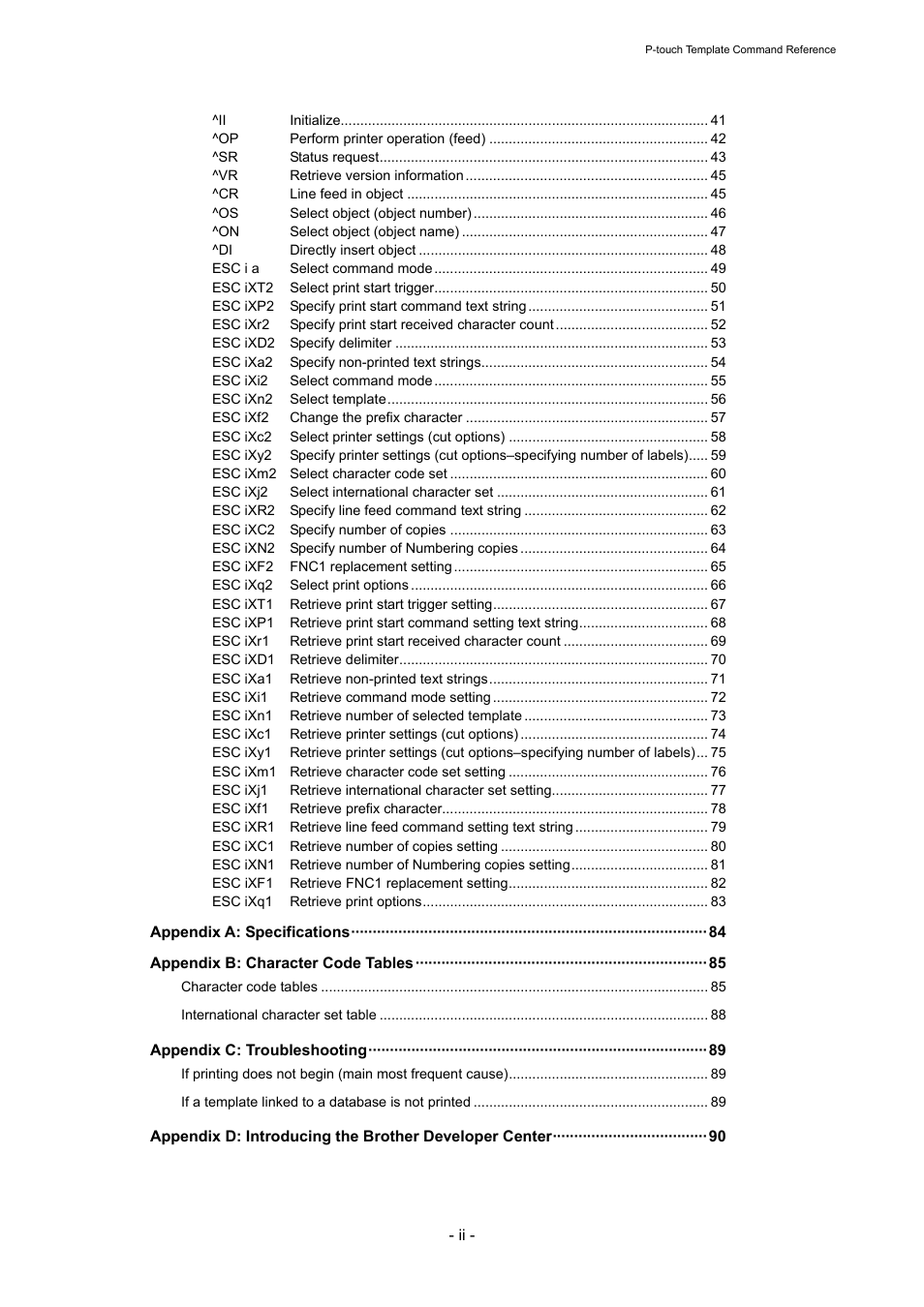 Brother QL-720NW User Manual | Page 5 / 96