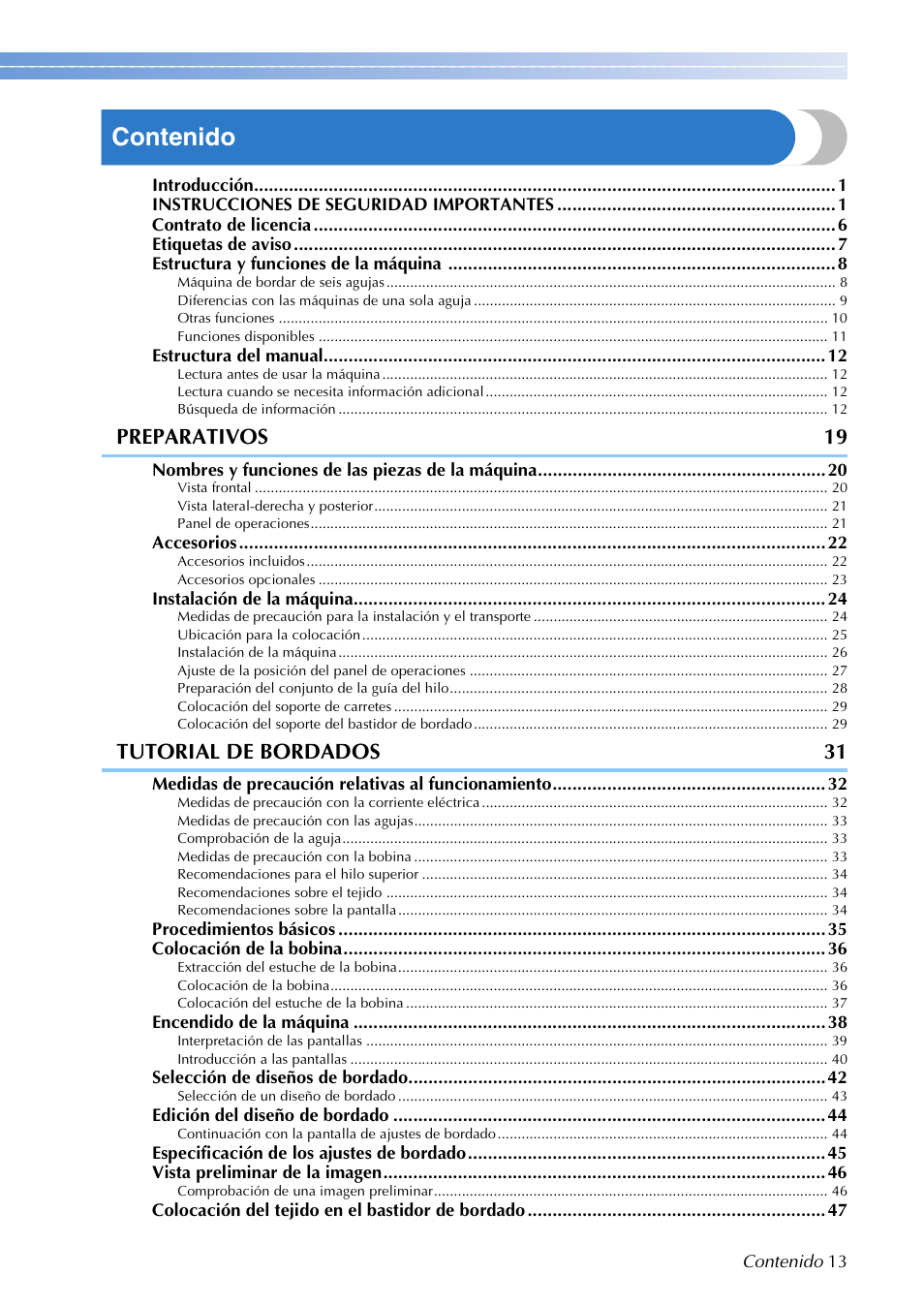 Brother PR655 User Manual | Page 15 / 280