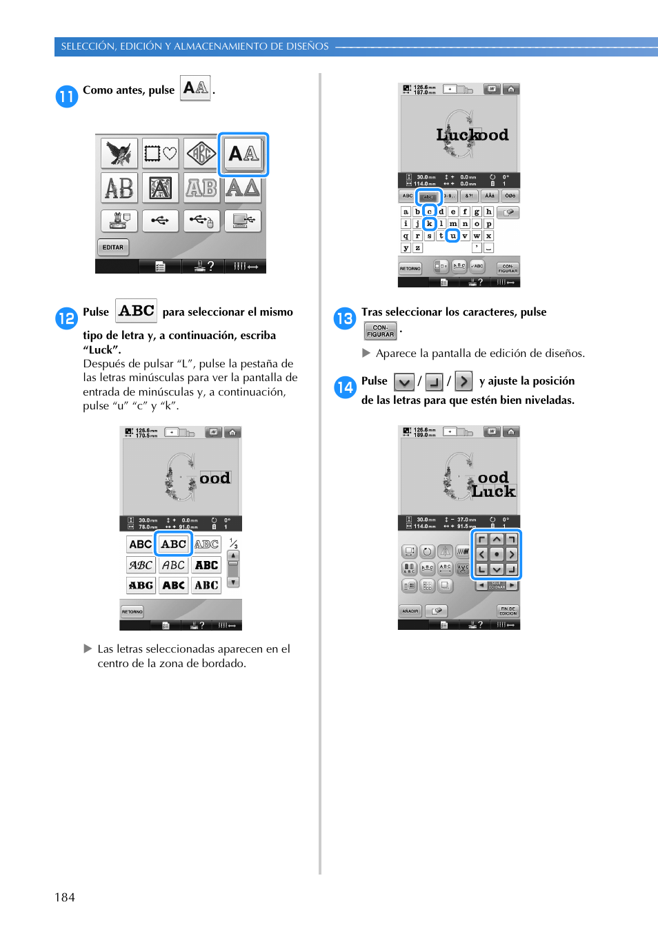Brother PR655 User Manual | Page 186 / 280