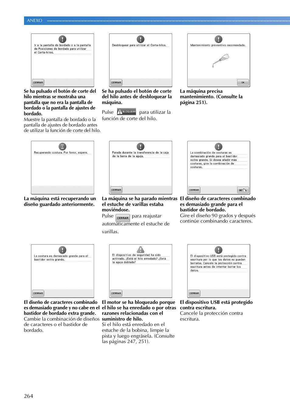 Brother PR655 User Manual | Page 266 / 280
