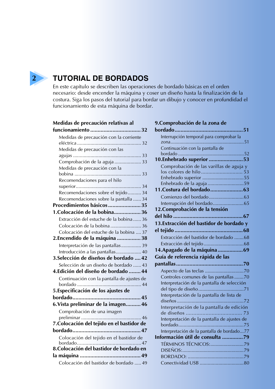 2tutorial de bordados | Brother PR655 User Manual | Page 33 / 280