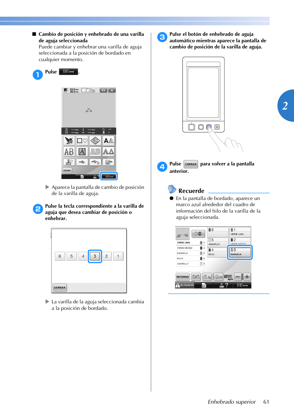 Brother PR655 User Manual | Page 63 / 280