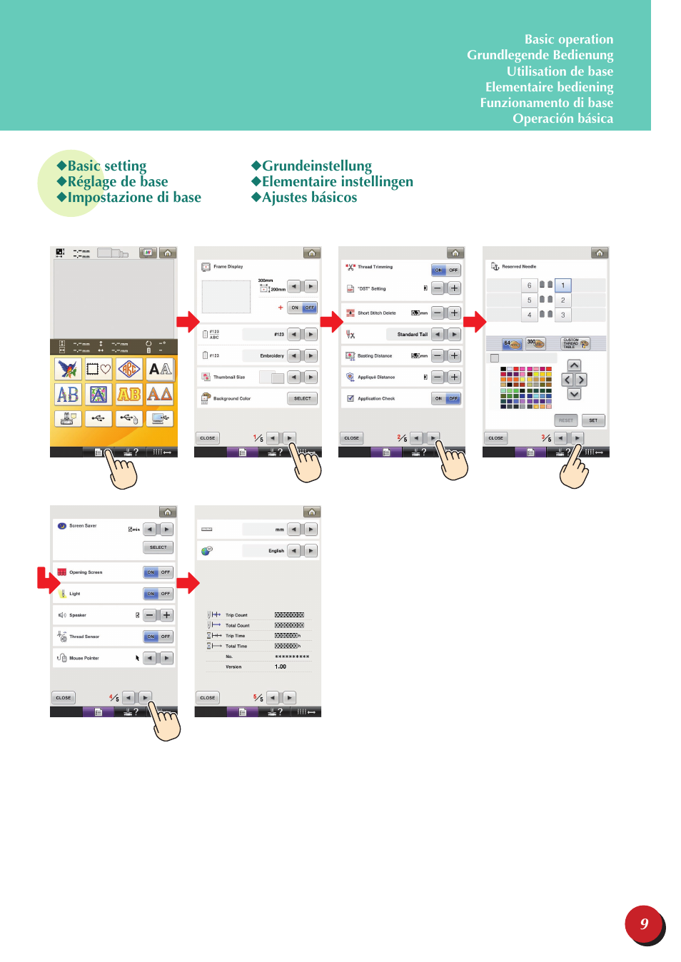 Brother PR-650 User Manual | Page 11 / 40