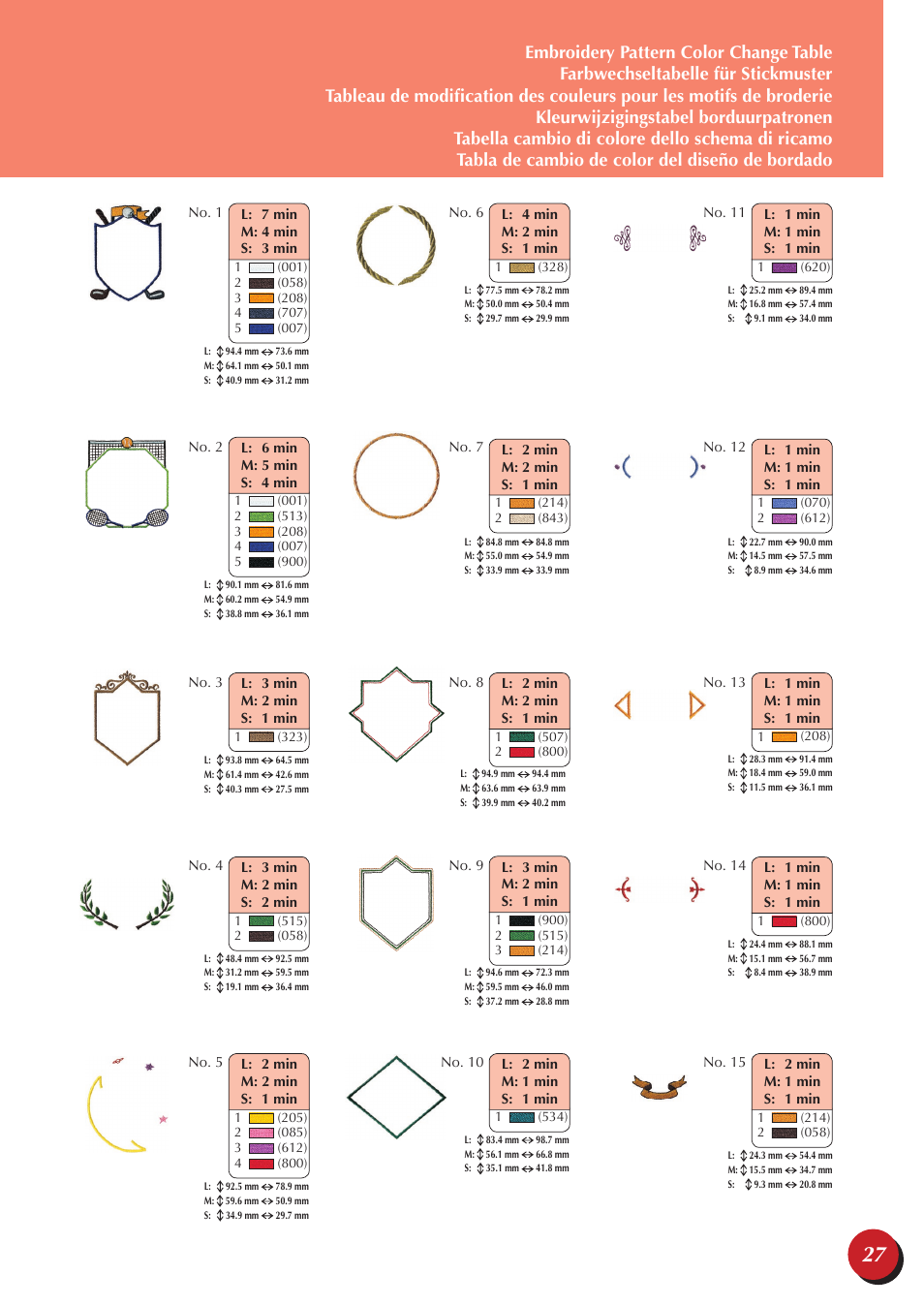 Brother PR-650 User Manual | Page 29 / 40