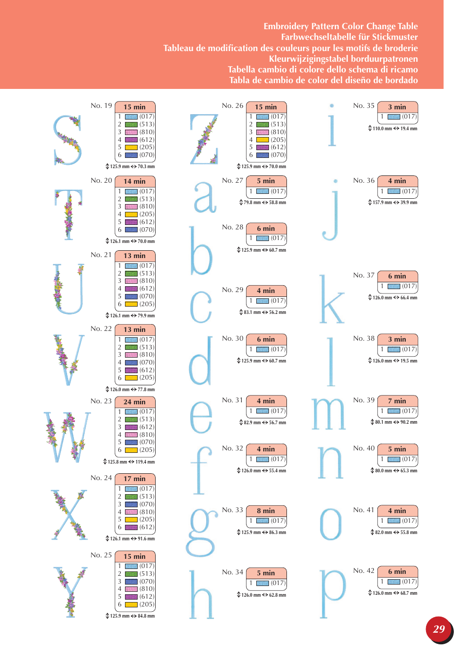 Brother PR-650 User Manual | Page 31 / 40