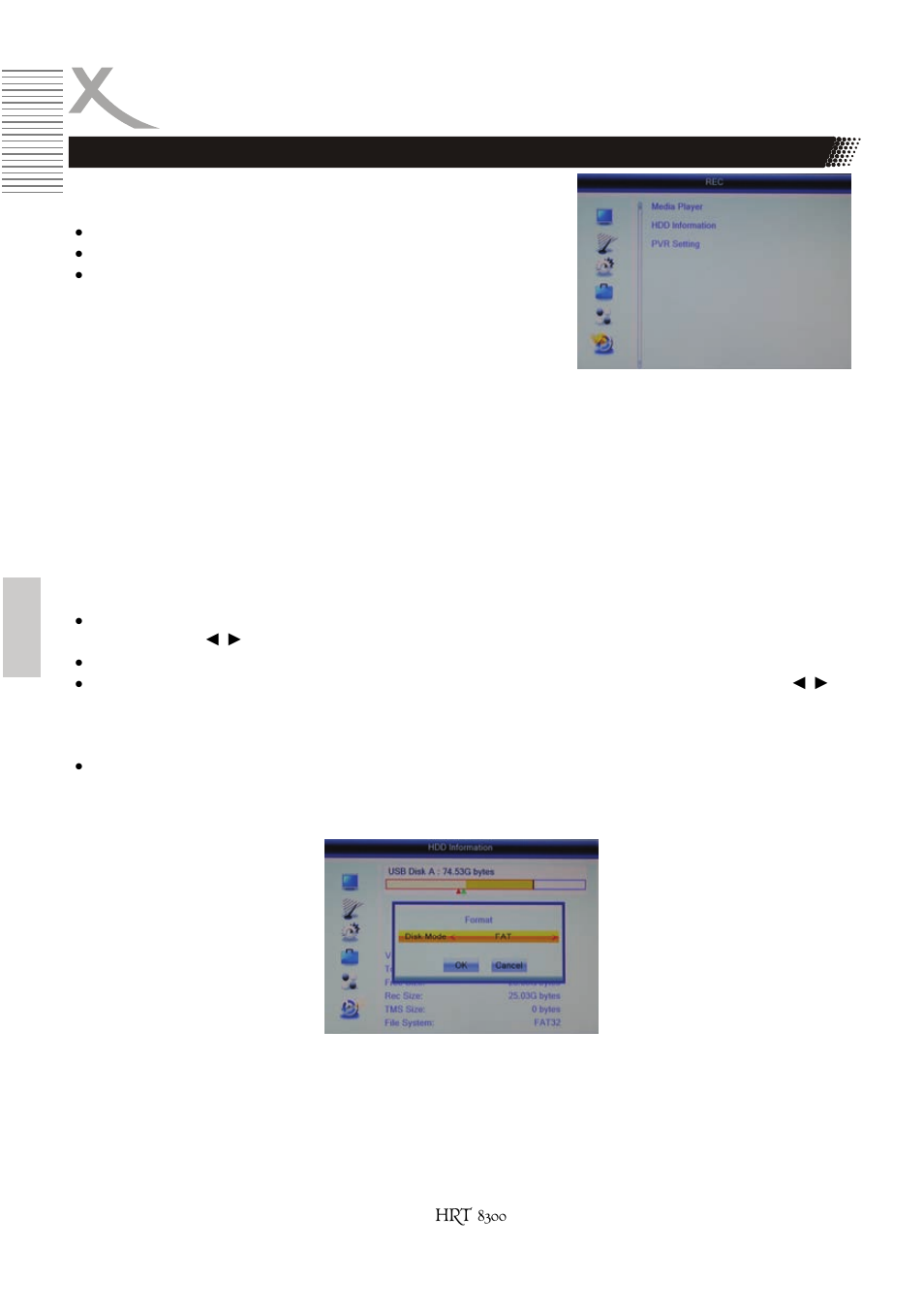 Configuration | Xoro HRT 8300 User Manual | Page 116 / 162