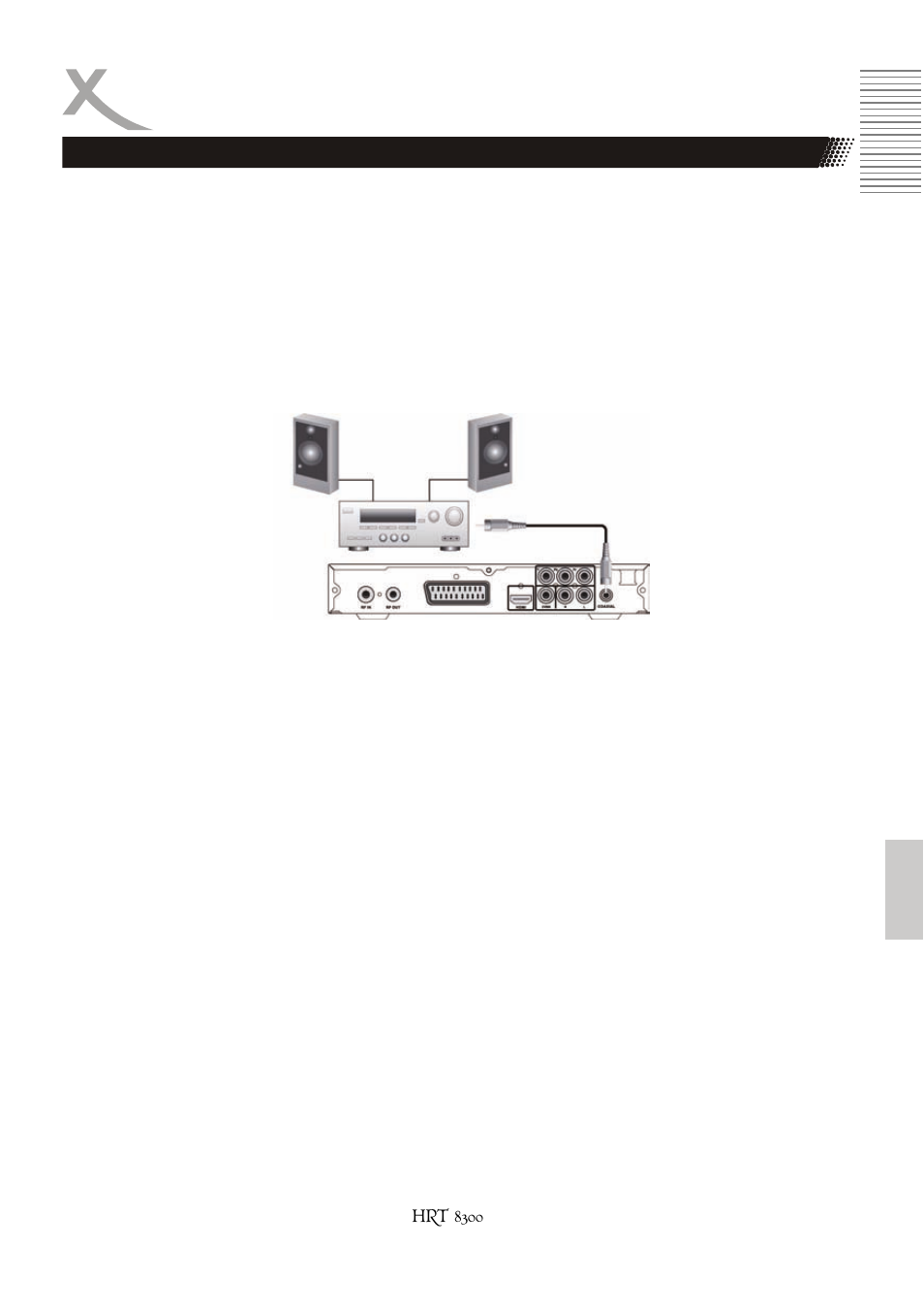 Conexiones | Xoro HRT 8300 User Manual | Page 133 / 162