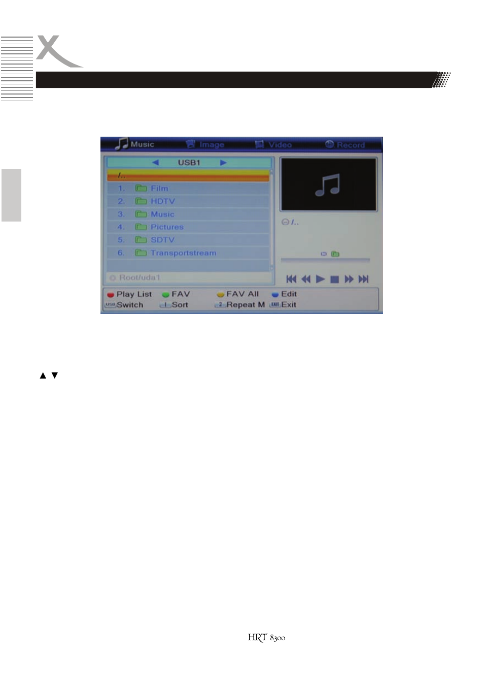 Usb media player | Xoro HRT 8300 User Manual | Page 62 / 162