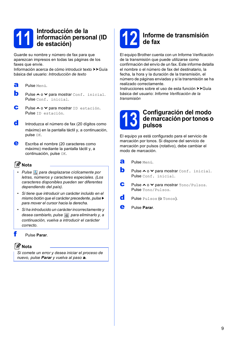 12 informe de transmisión de fax | Brother MFC J5910DW User Manual | Page 9 / 42