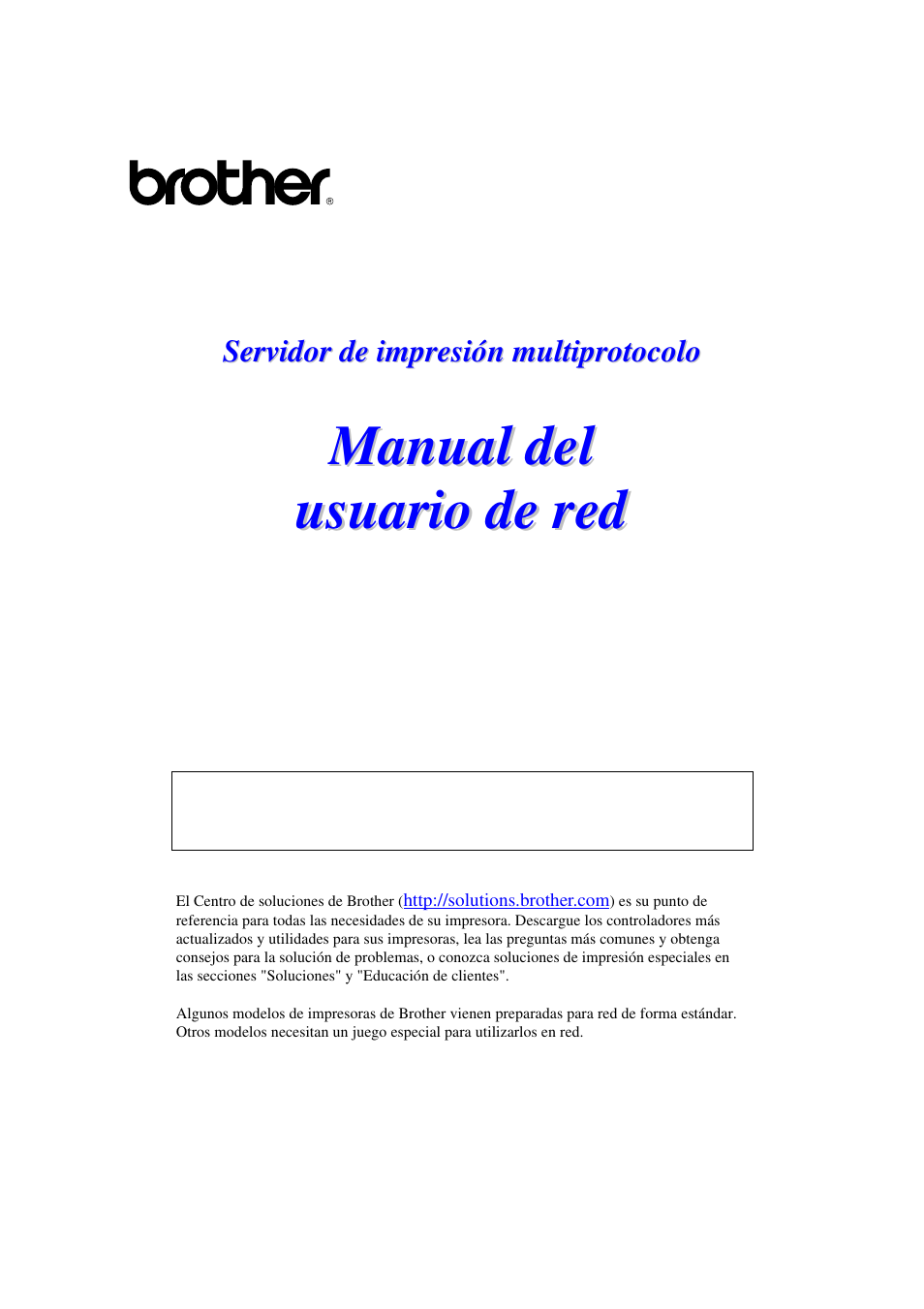 Brother HL-1470N User Manual | 132 pages