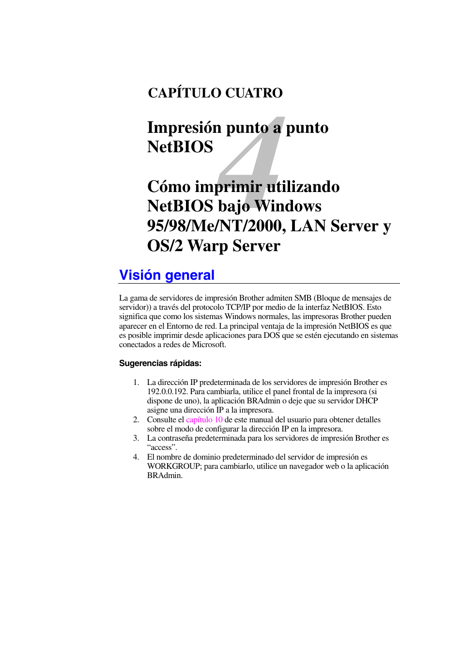 Visión general | Brother HL-1470N User Manual | Page 42 / 132