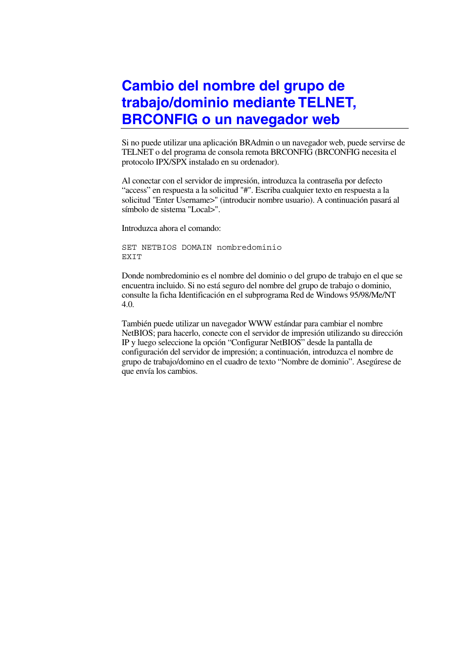 Brother HL-1470N User Manual | Page 44 / 132
