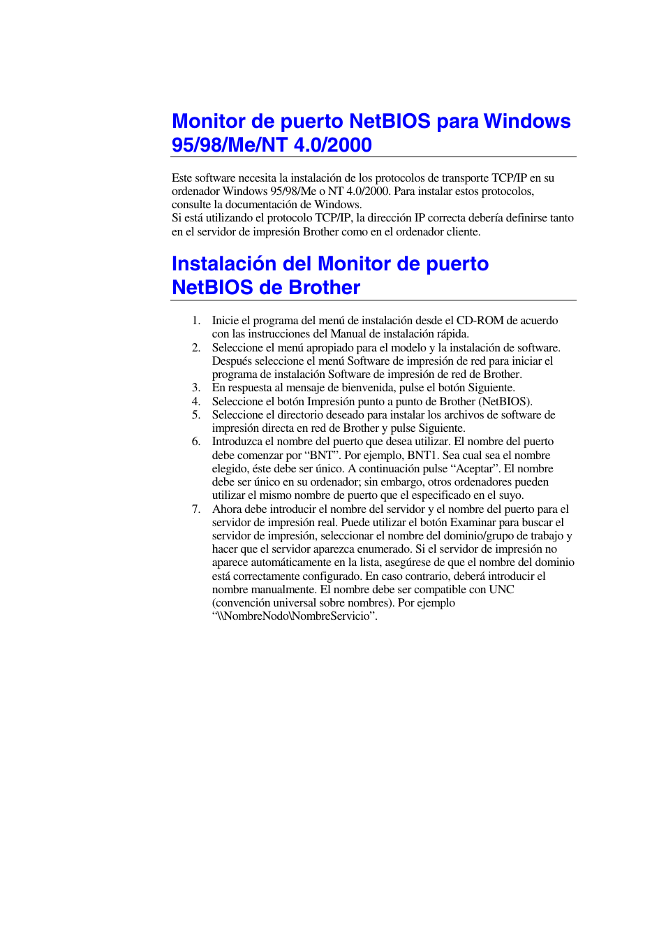 Brother HL-1470N User Manual | Page 45 / 132
