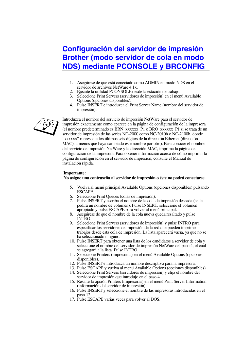 Brother HL-1470N User Manual | Page 76 / 132