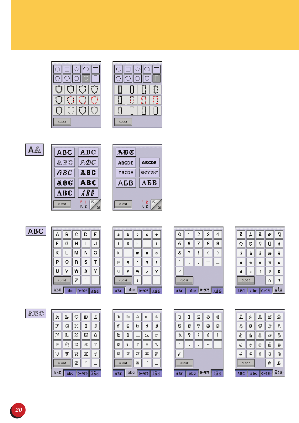 Brother Innov-is 5000 User Manual | Page 22 / 64