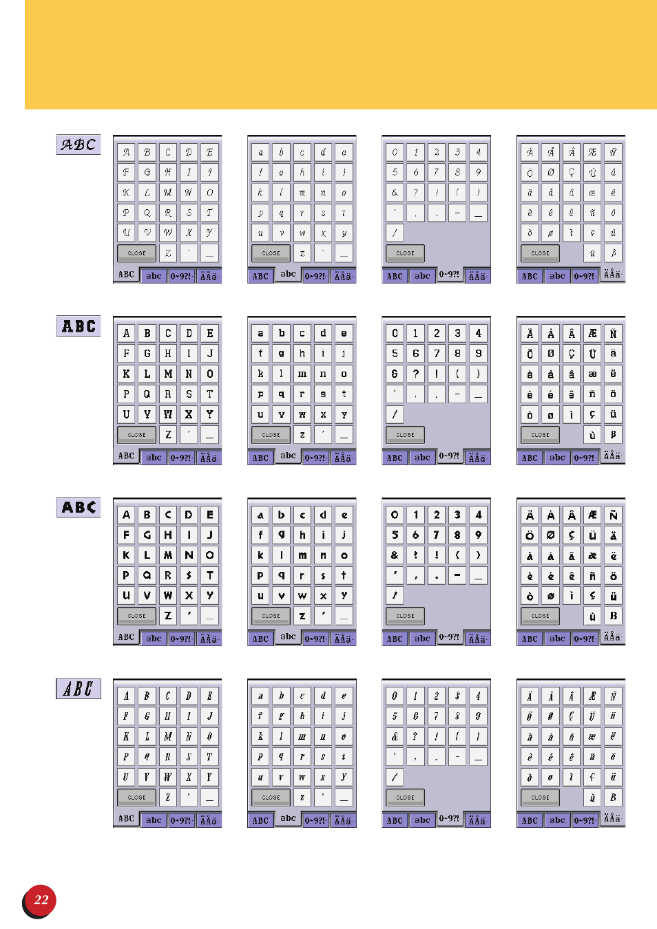 Brother Innov-is 5000 User Manual | Page 24 / 64