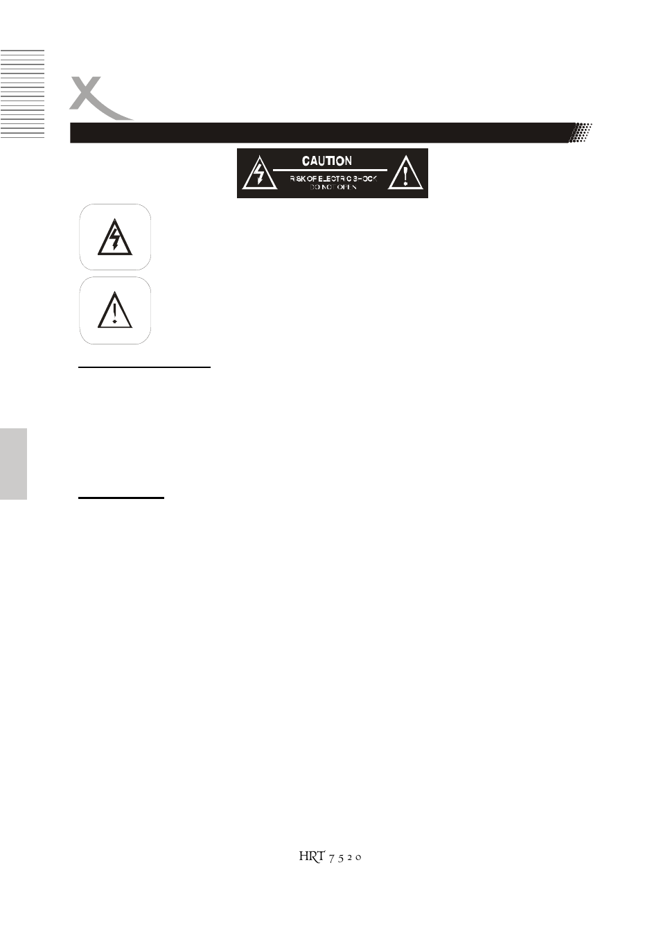 Consignes de sécurité importantes | Xoro HRT 7520 User Manual | Page 78 / 152