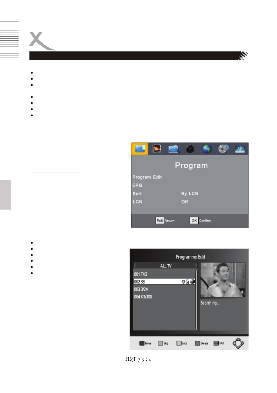 Configuration | Xoro HRT 7520 User Manual | Page 98 / 152