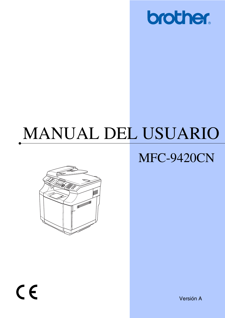 Brother MFC-9420CN User Manual | 184 pages