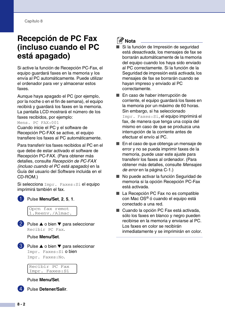 Brother MFC-9420CN User Manual | Page 70 / 184