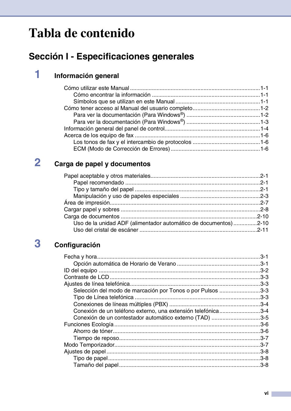 Brother MFC-9420CN User Manual | Page 8 / 184