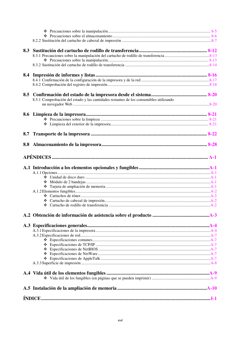 Brother HL-4000CN User Manual | Page 17 / 192