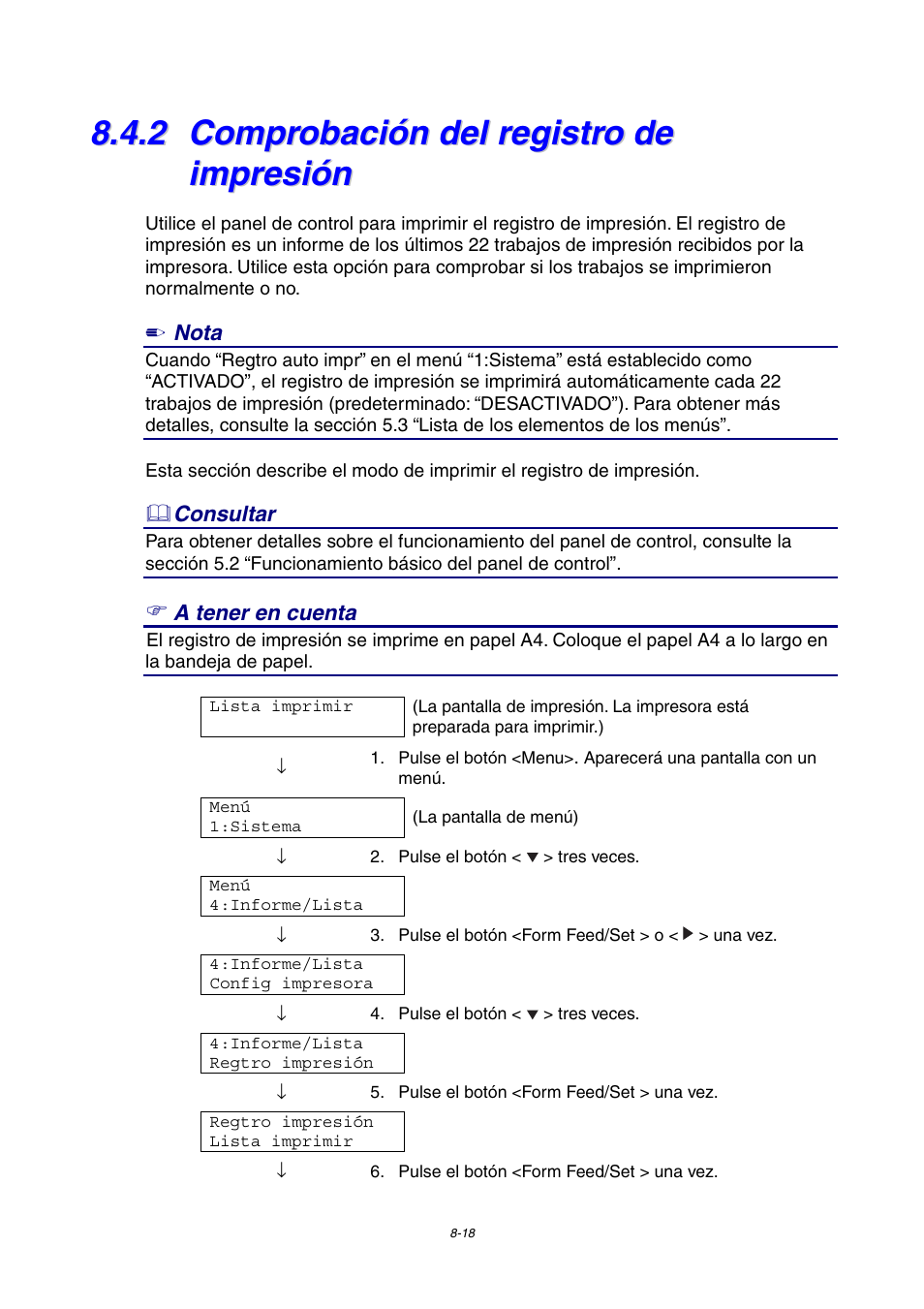 2 comprobación del registro de impresión, Comprobación del registro de impresión | Brother HL-4000CN User Manual | Page 170 / 192