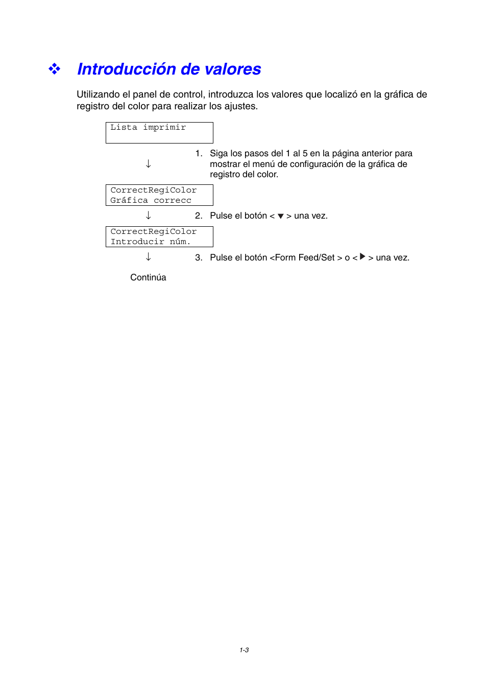 Introducción de valores | Brother HL-4000CN User Manual | Page 31 / 192