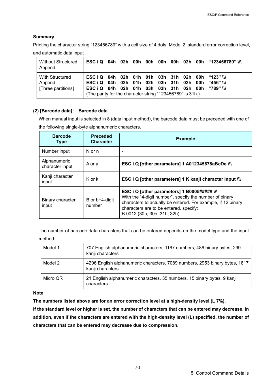 Brother RJ-4040 User Manual | Page 76 / 116