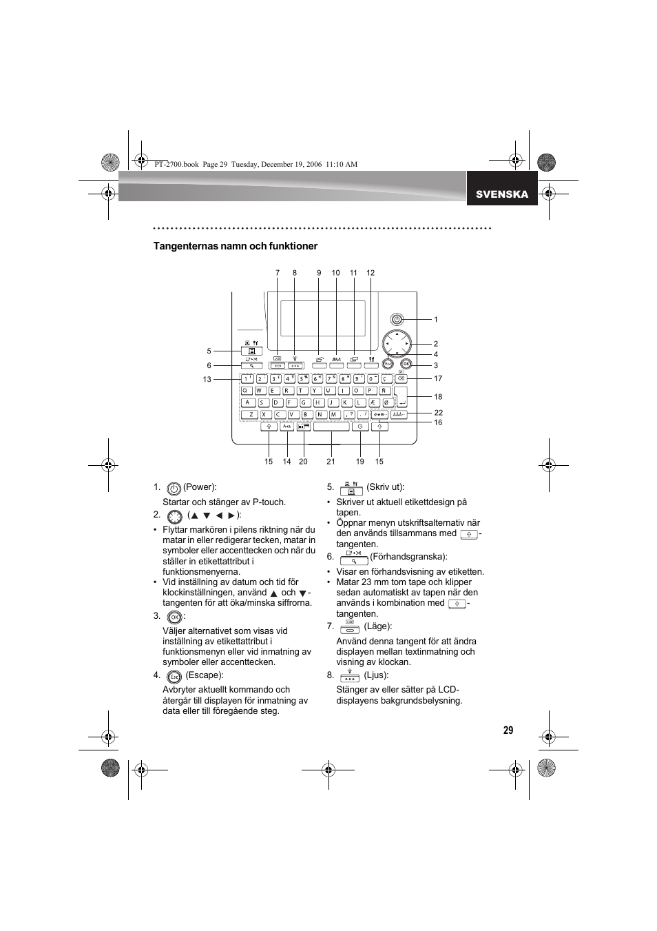 Brother PT-2700 User Manual | Page 30 / 62