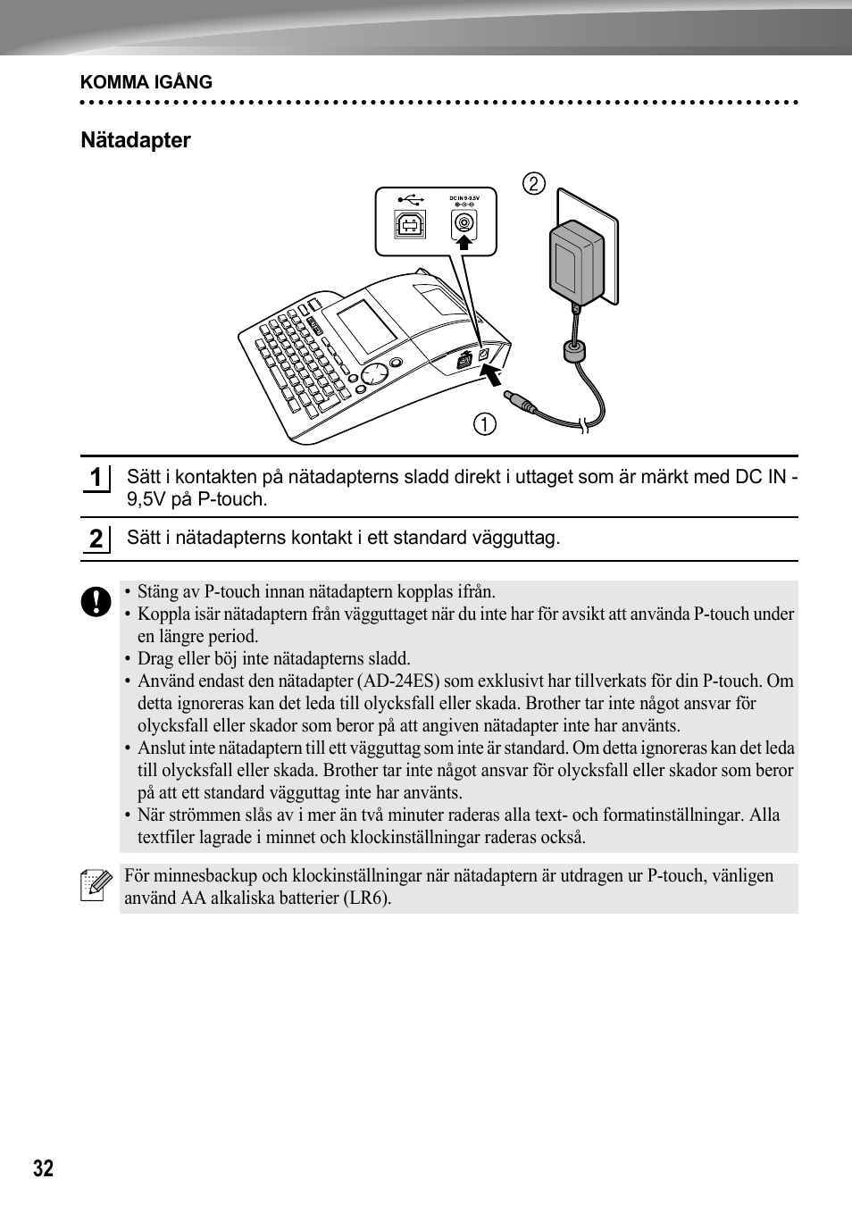 Brother PT-2700 User Manual | Page 33 / 62