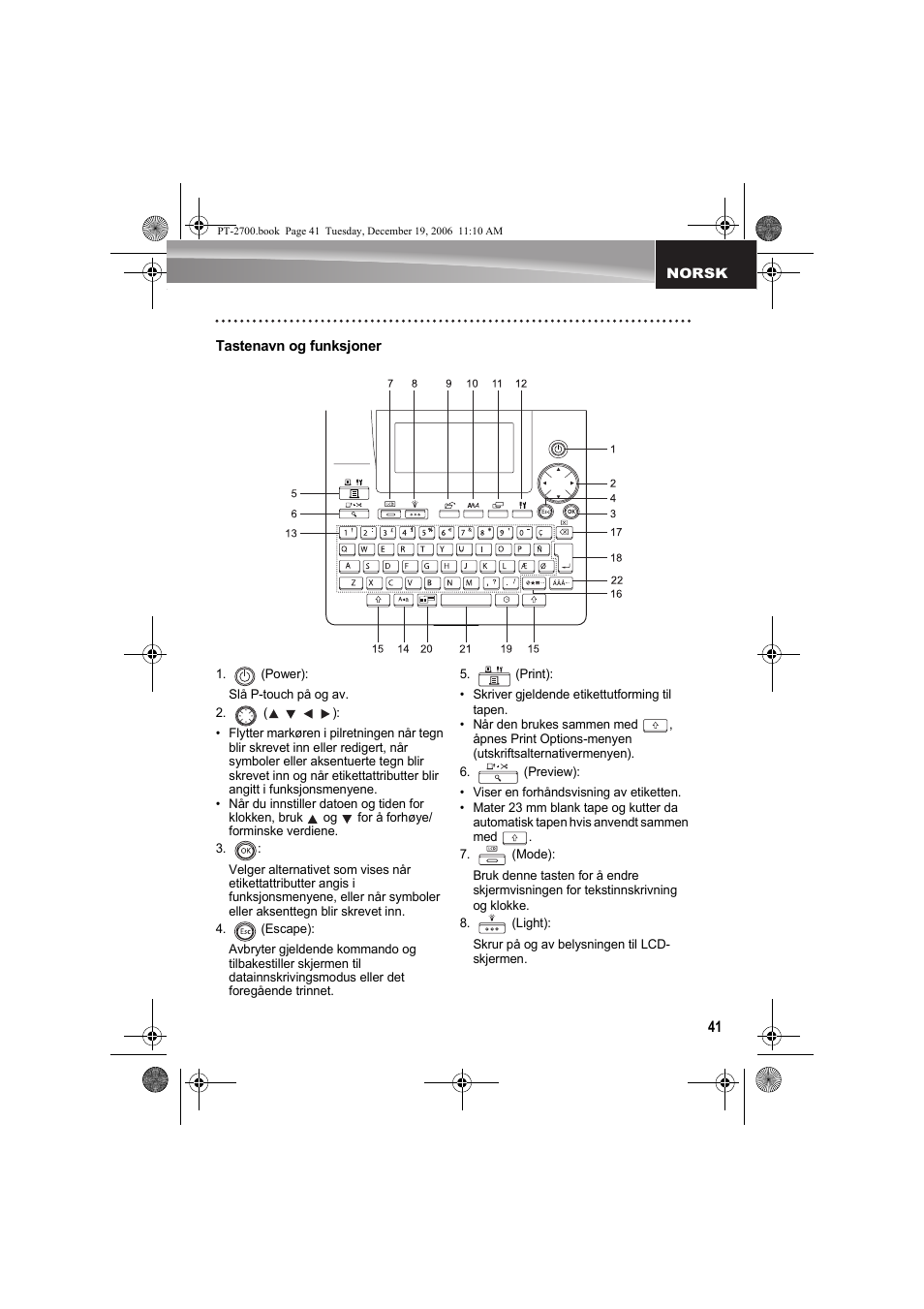 Brother PT-2700 User Manual | Page 42 / 62