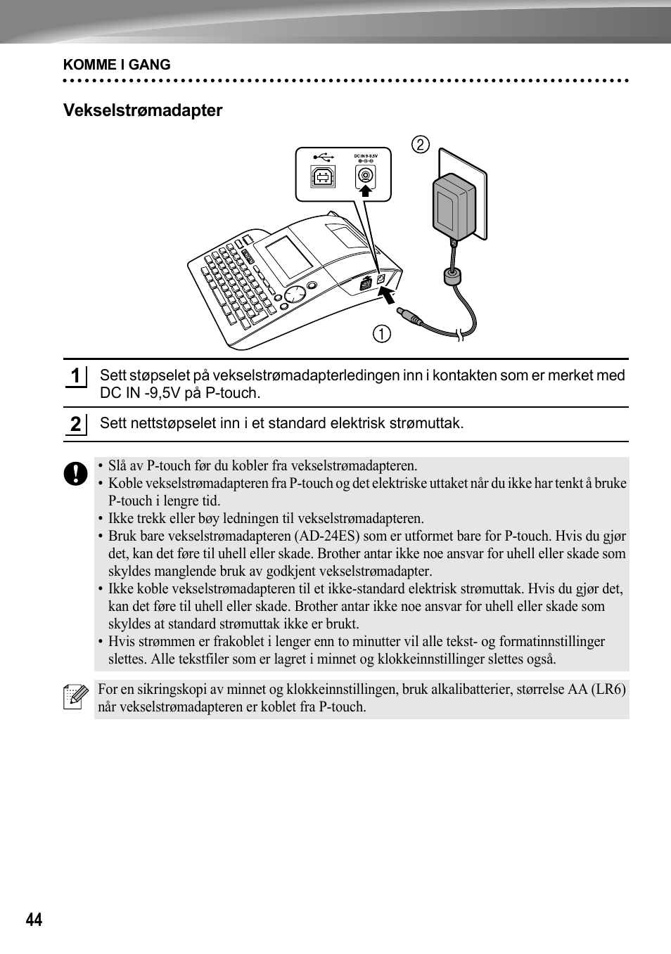 Brother PT-2700 User Manual | Page 45 / 62
