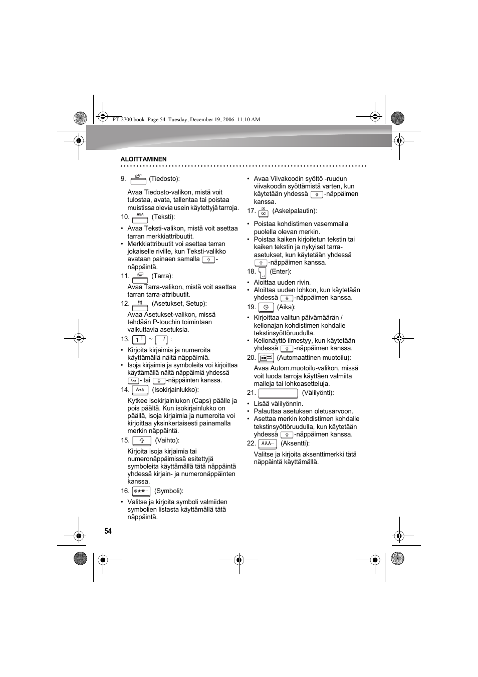 Brother PT-2700 User Manual | Page 55 / 62