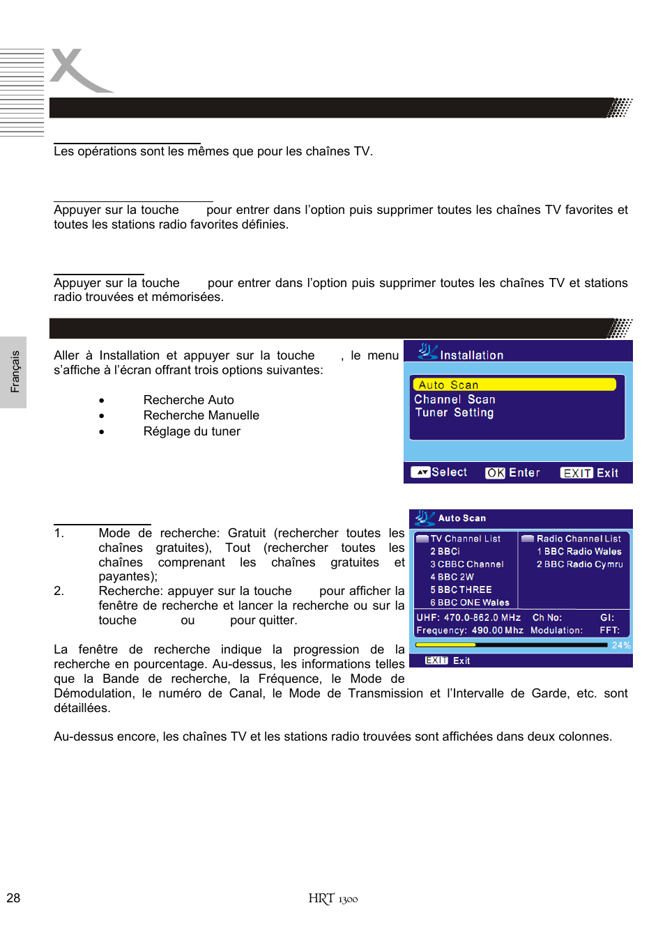 Configuration | Xoro HRT 1300 User Manual | Page 106 / 120