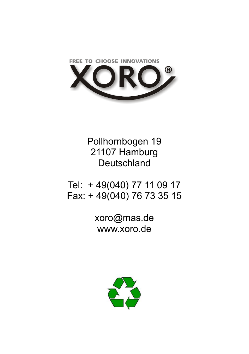 Xoro HRT 1300 User Manual | Page 120 / 120