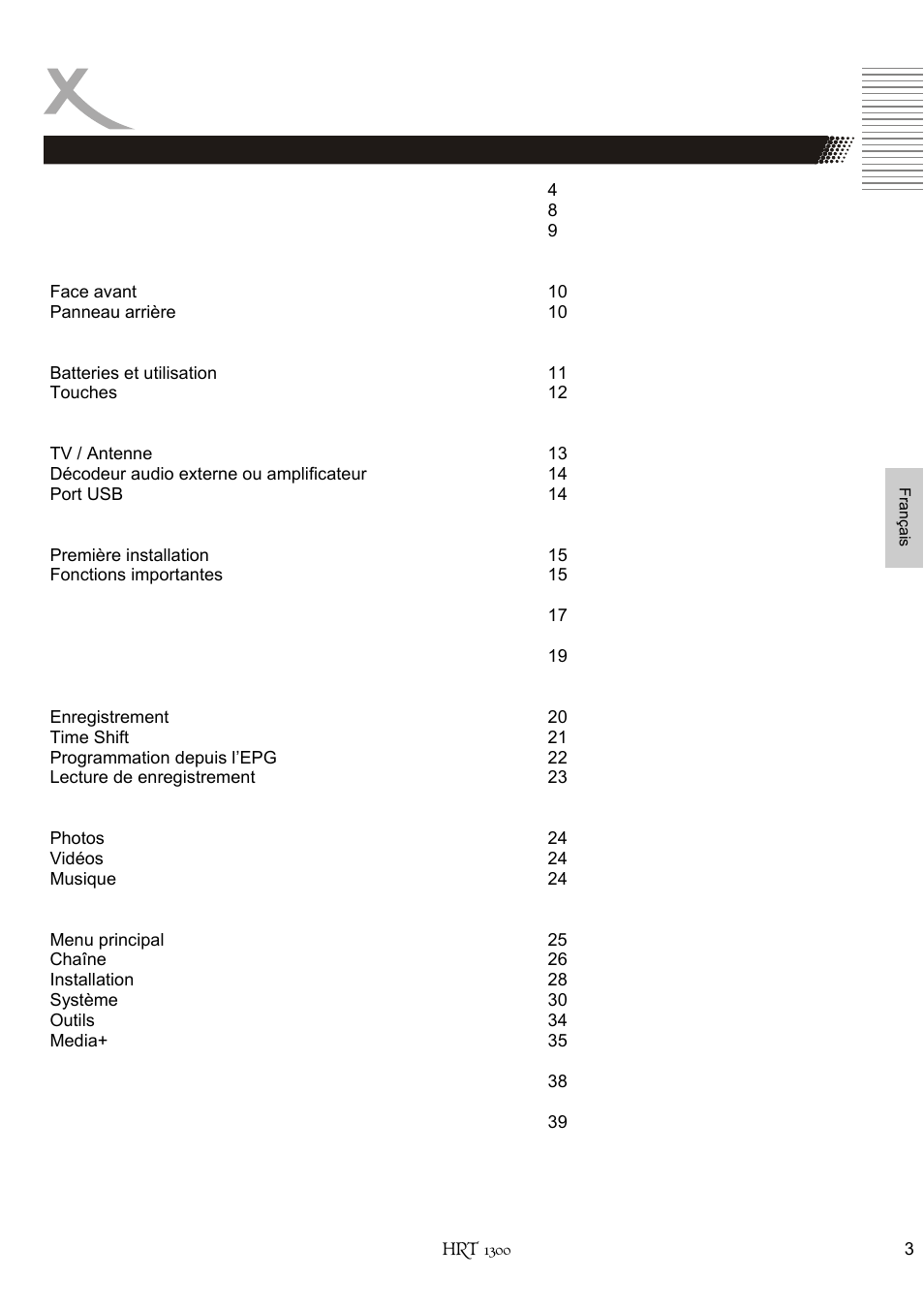 Xoro HRT 1300 User Manual | Page 81 / 120