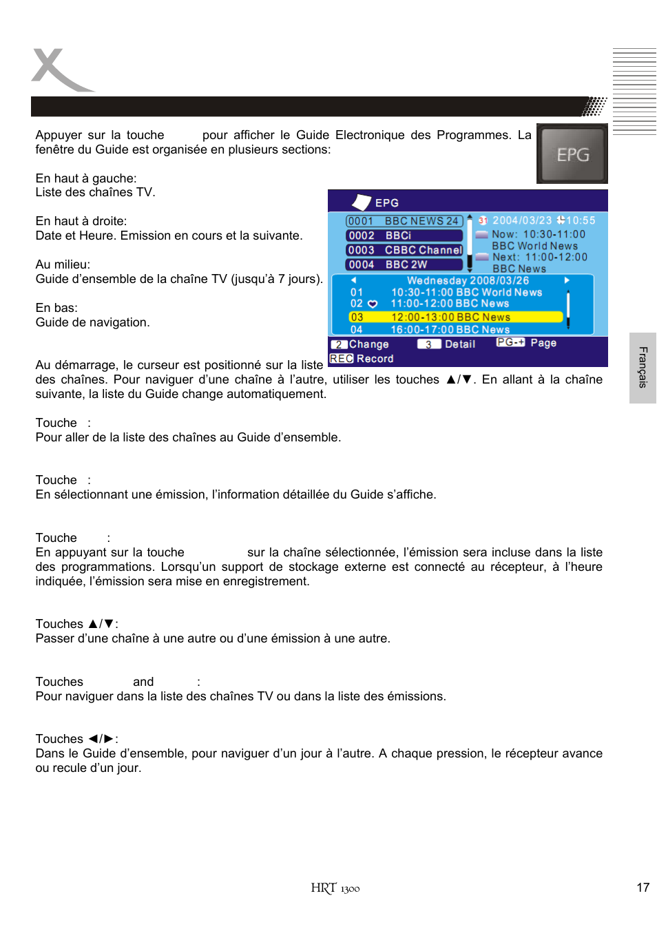 Xoro HRT 1300 User Manual | Page 95 / 120