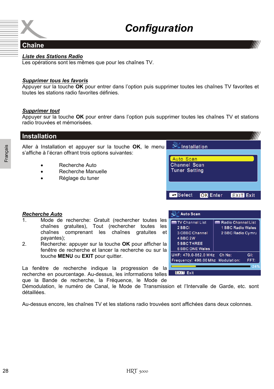 Configuration | Xoro HRT 5000 User Manual | Page 106 / 120