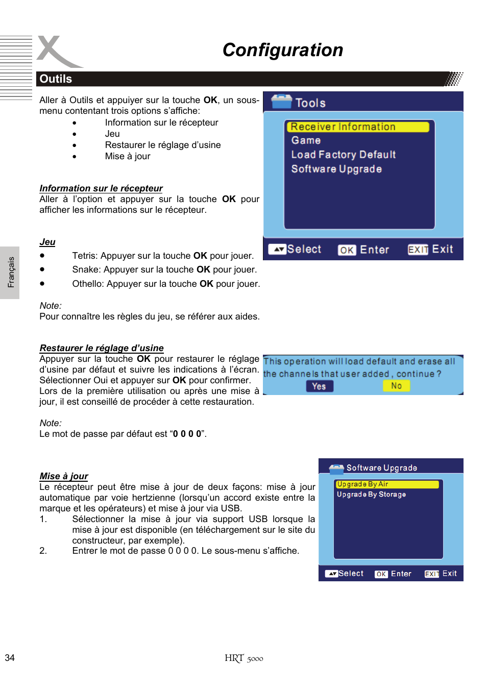 Configuration | Xoro HRT 5000 User Manual | Page 112 / 120