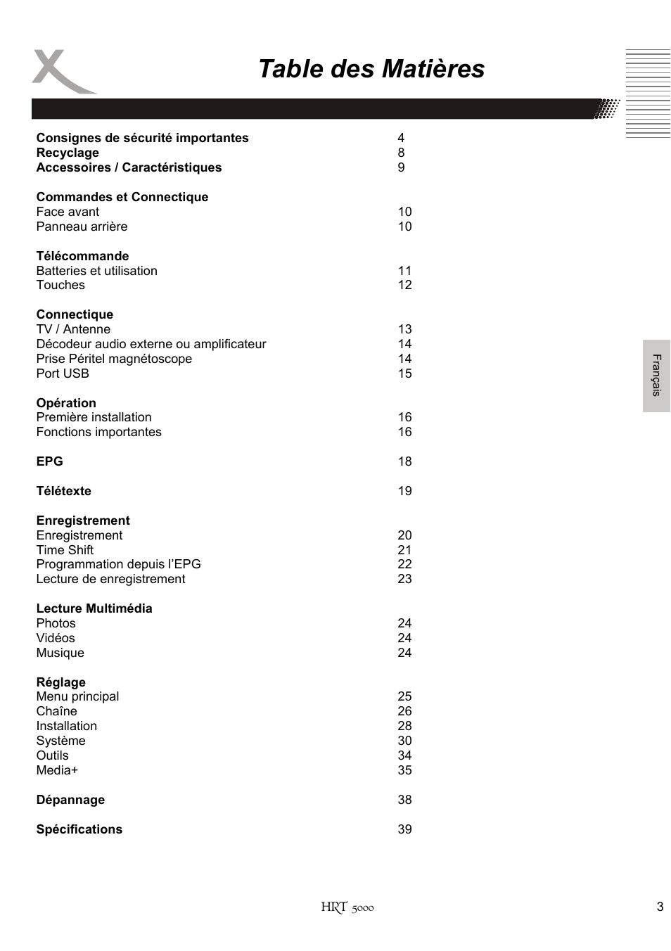 Xoro HRT 5000 User Manual | Page 81 / 120