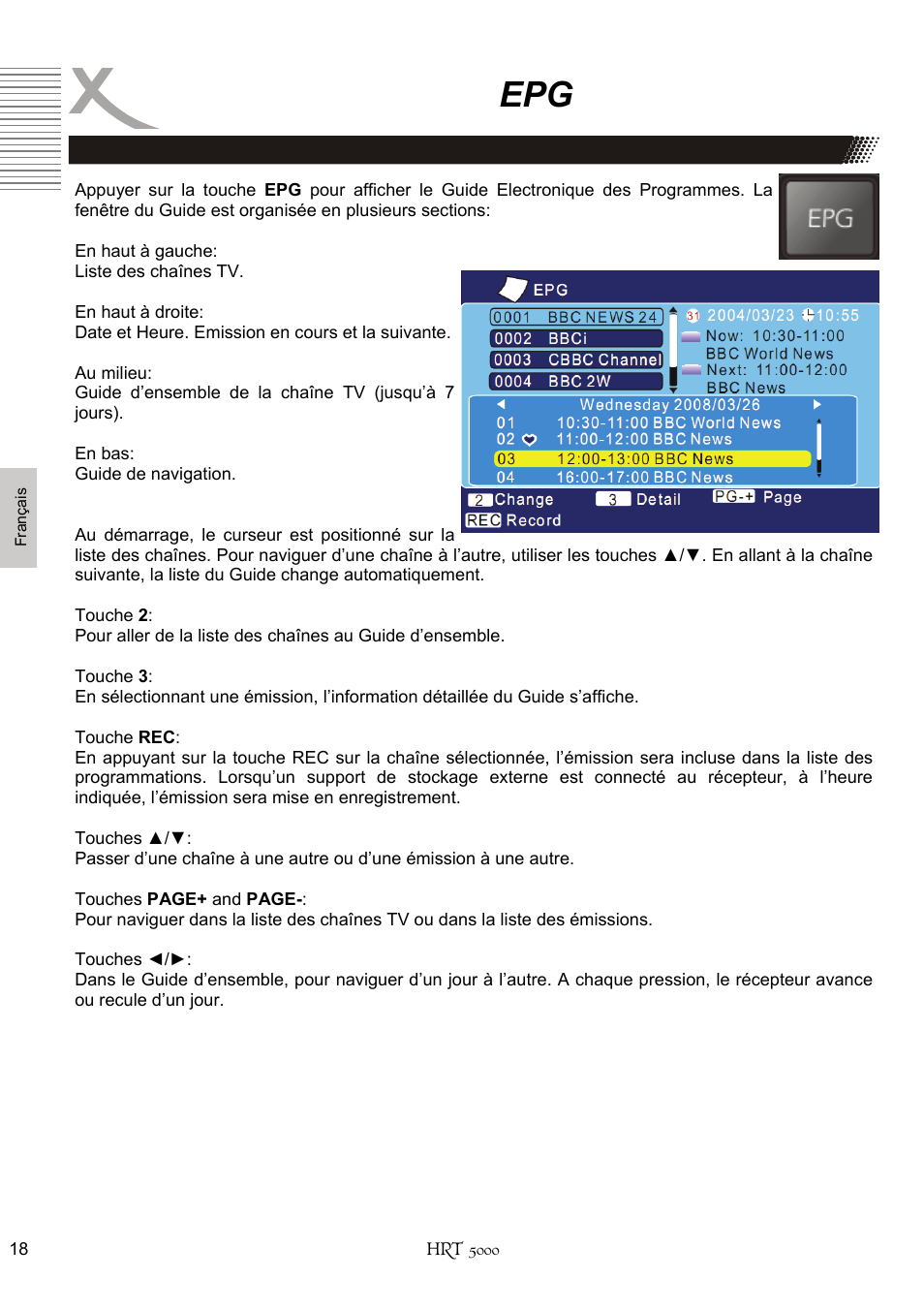 Xoro HRT 5000 User Manual | Page 96 / 120