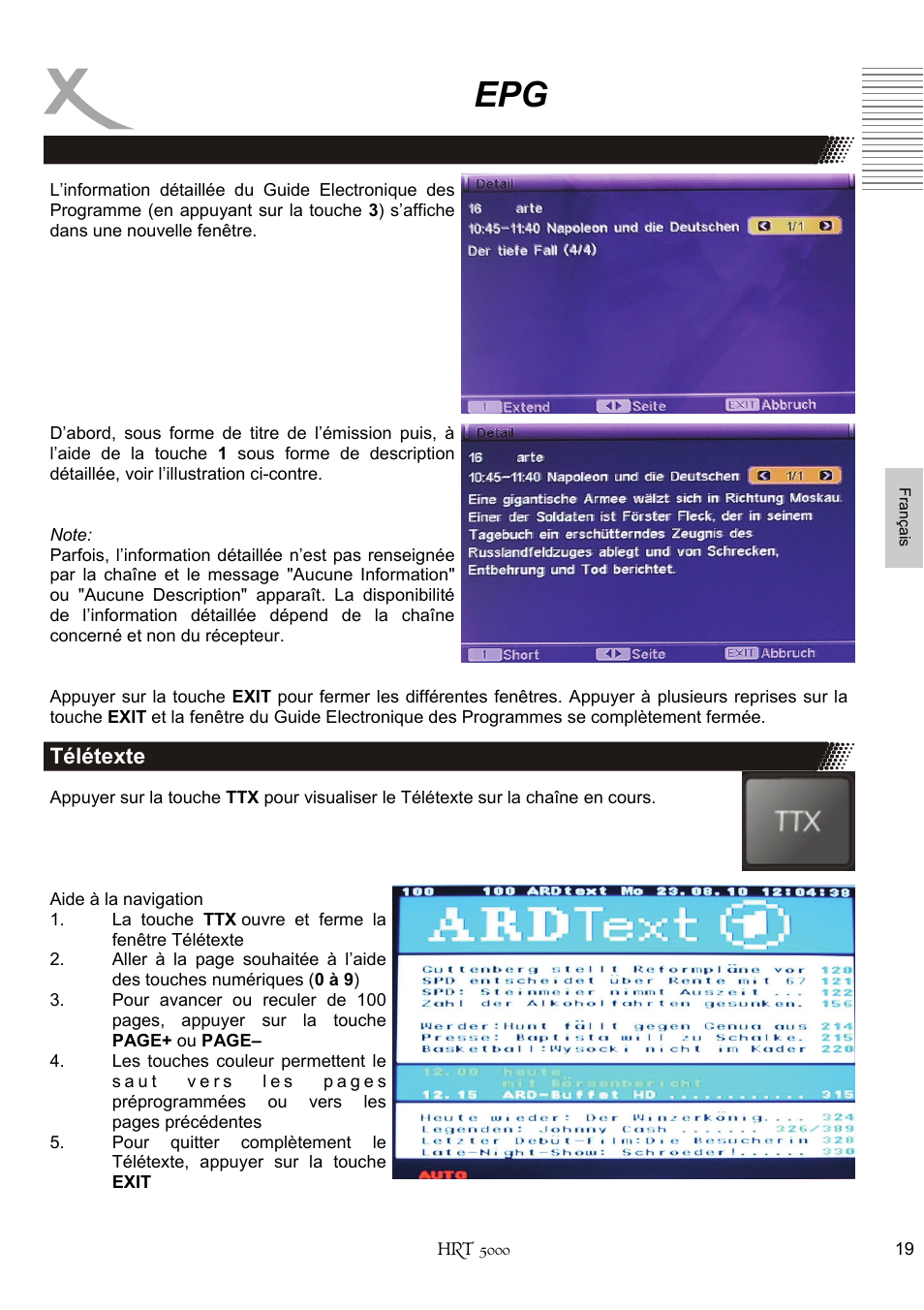 Xoro HRT 5000 User Manual | Page 97 / 120
