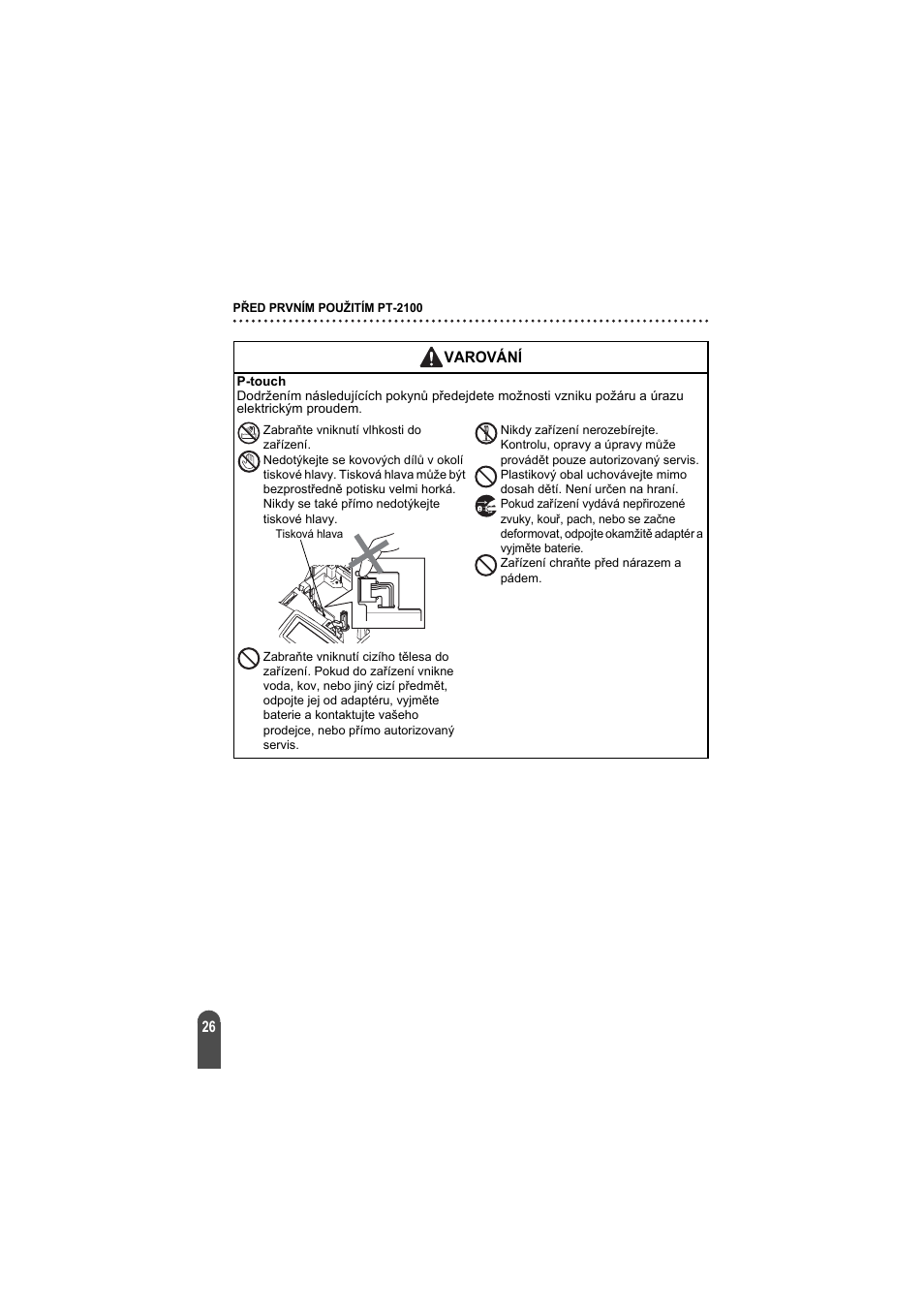Brother PT-2100 User Manual | Page 27 / 92