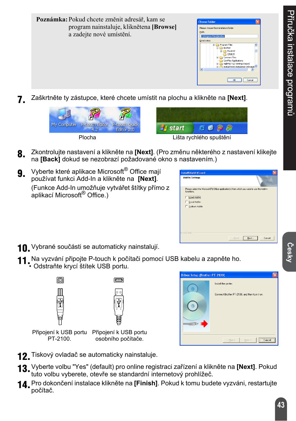 Brother PT-2100 User Manual | Page 44 / 92