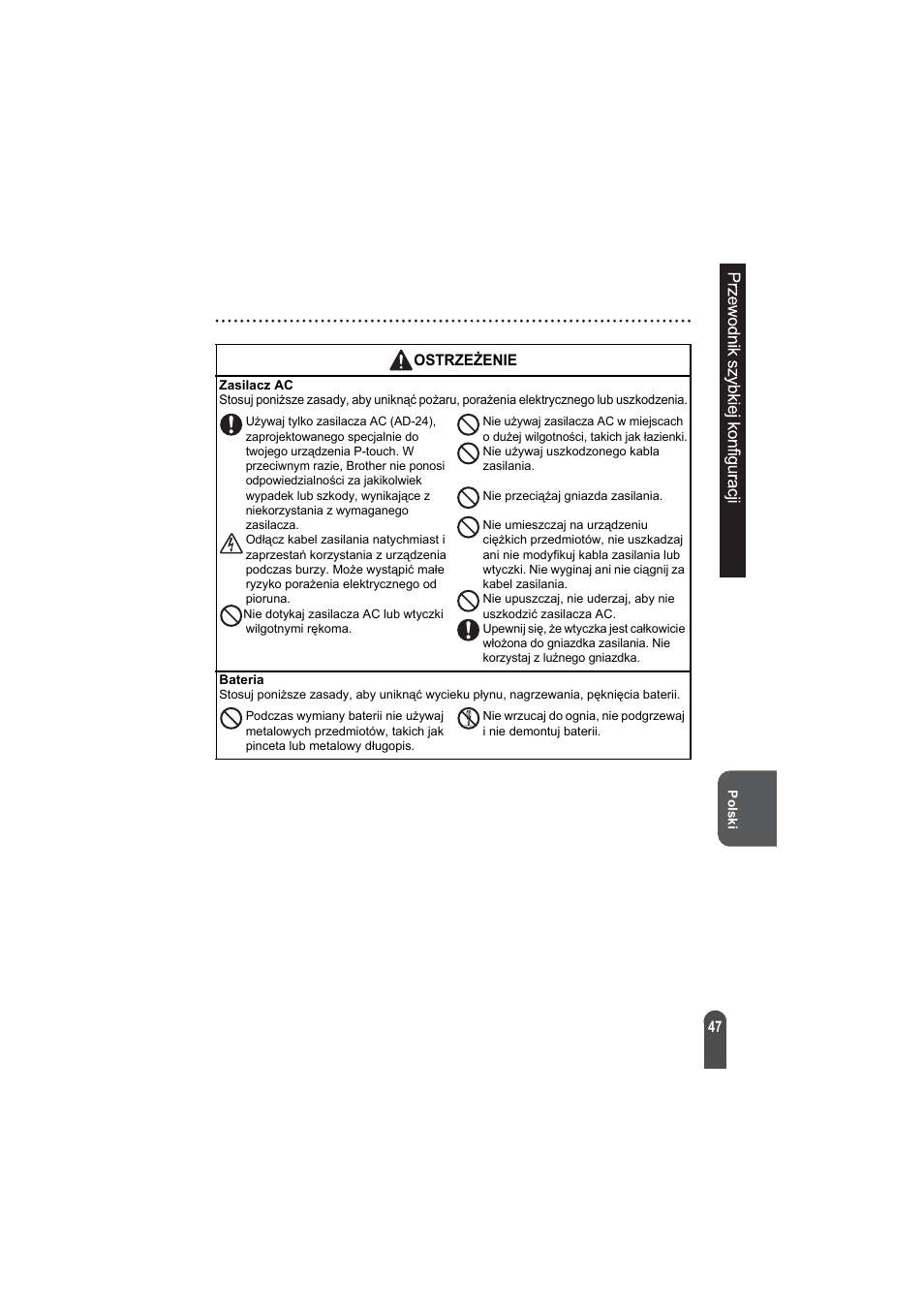 Brother PT-2100 User Manual | Page 48 / 92
